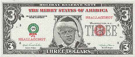 3 dollar bill